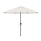 Nature Spring Patio Umbrella, Outdoor Shade with Easy Crank for Table, Deck, Balcony, Porch, Backyard, 9-foot (tan) 361962BFE - alternate 1